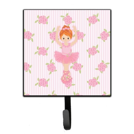 Jensendistributionservices Ballerina Red Front Pose Leash or Key Holder MI1706669